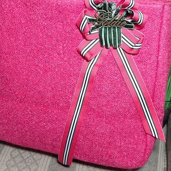 Goldie Limited Edition Barbie Pink Tweed Tote Bag - Picture 3 of 14